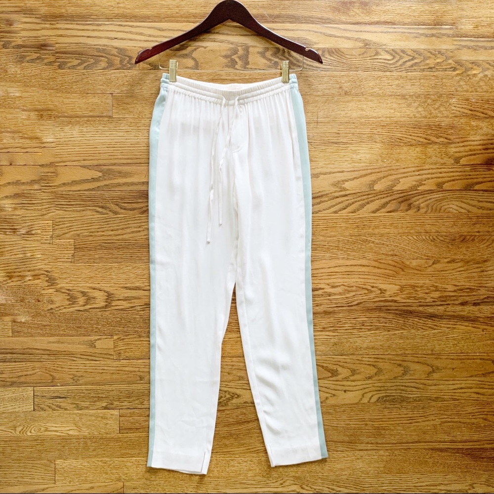 Rebecca Taylor Emma Silk Trim Pant